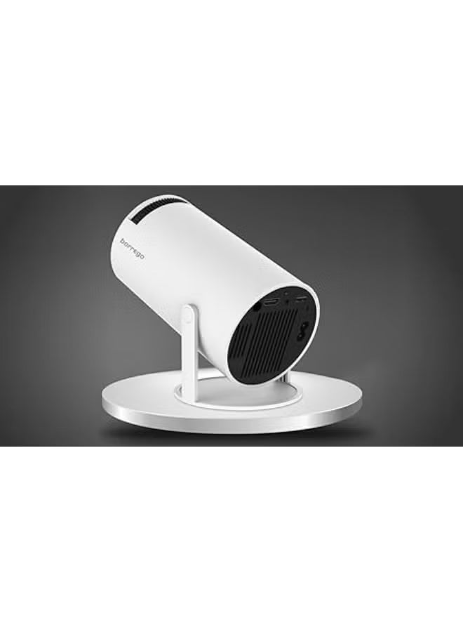 borrego Smart 2 Android 11 Projector with Hi-Fi Stereo Speakers, 1080P Full HD & 4K Support, 280 ANSI Lumens, 5G WiFi & Bluetooth, Portable Home Theater Projector for Movies, Gaming, and Presentations - Image 3
